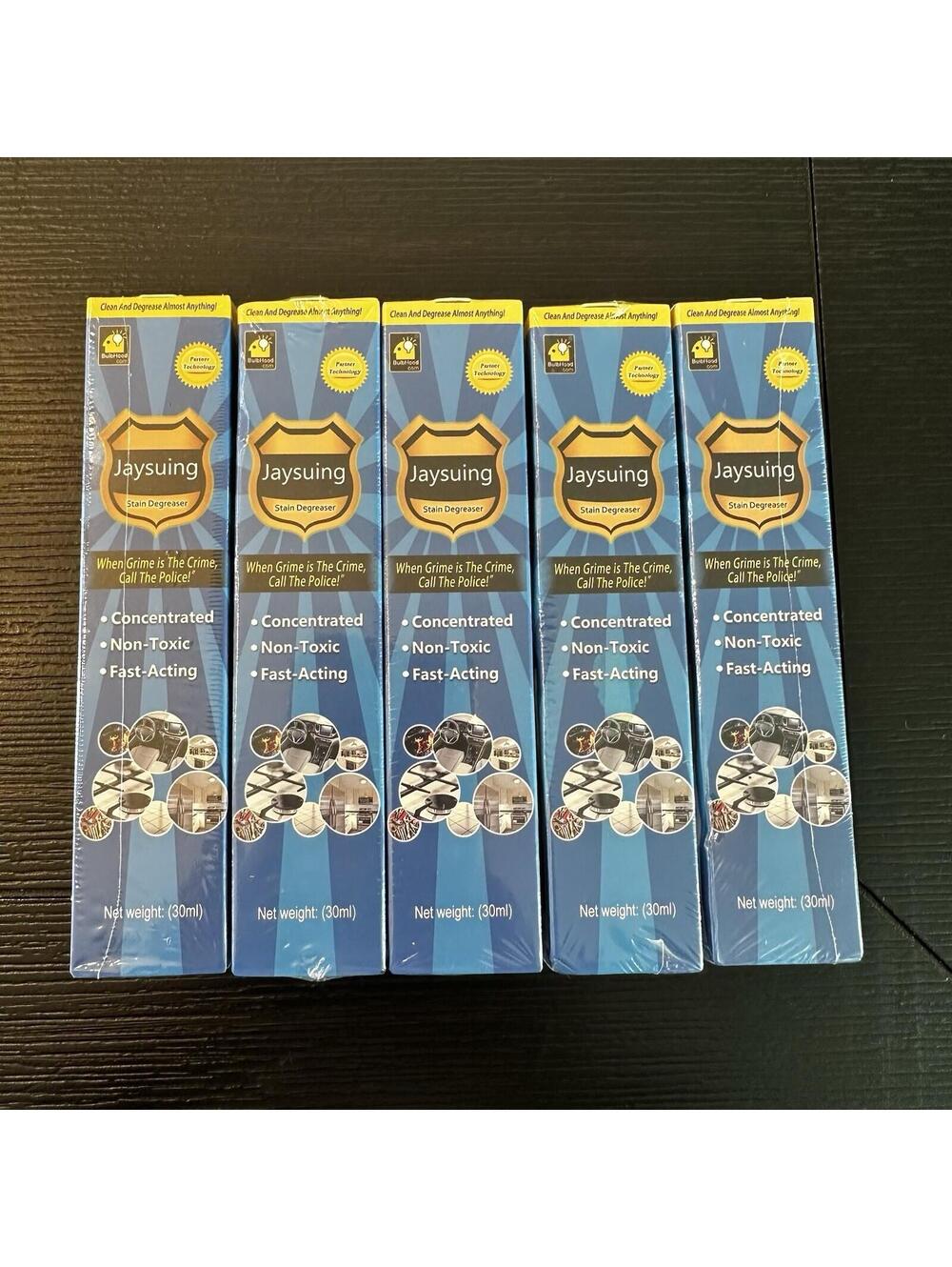 Jaysuing Magic Degreaser Cleaner Spray New Sealed Lot Of 5 Fast Acting Degreaser